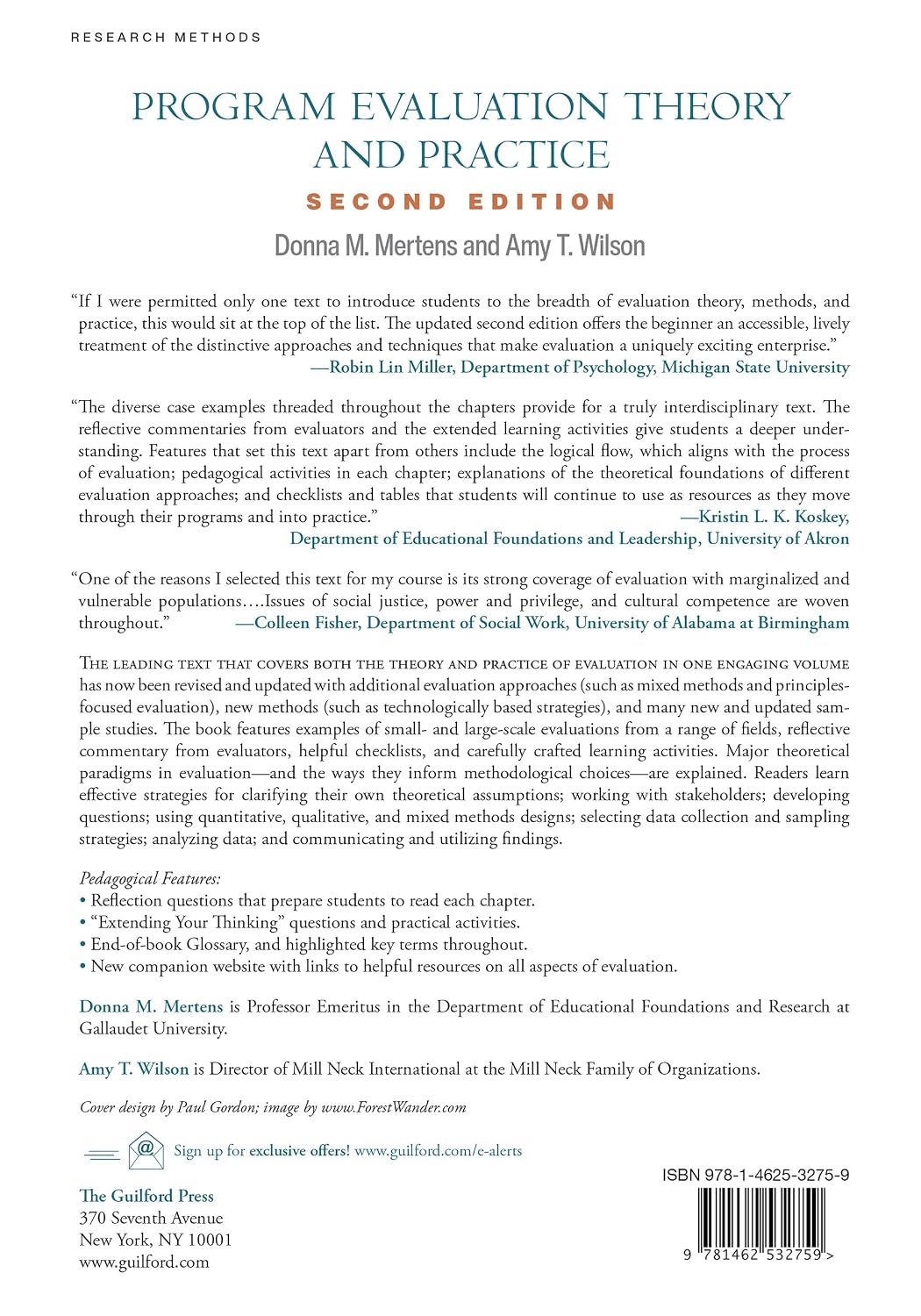 Program Evaluation Theory and Practice: A Comprehensive Guide