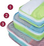 Maple Leaf Travel Kids Packing Cubes - Set of 3