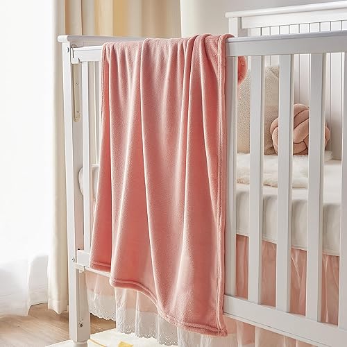 Miniatura 256 de BEDELITE Fleece Blanket White Throw Blanket for Couch & Bed, Luxury Plush Cozy Fuzzy Blanket 50" x 60", Super Soft Warm Lightweight Throw Blanket