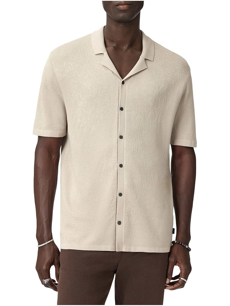 Beige John Varvatos Arlon Shirt Y2597R25