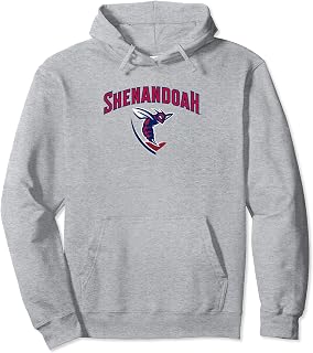 Shenandoah Hornets Arch Over Logo Officially Licensed Pullover Hoodie