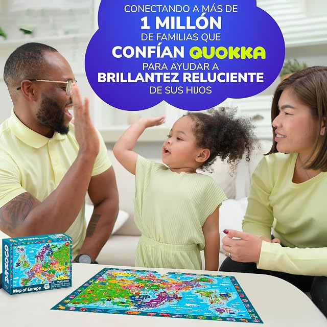 Foto 2 de 8 de Puzzle para Niños de 4 a 6 Años - Puzzles Mapa Mundi de 6 a 7 Años
