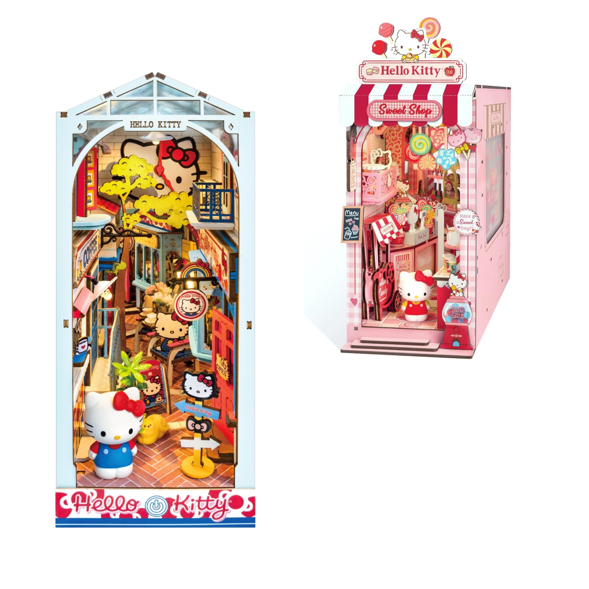 Amazon.com: Hands Craft DIY Miniature Book Nooks - Hello Kitty