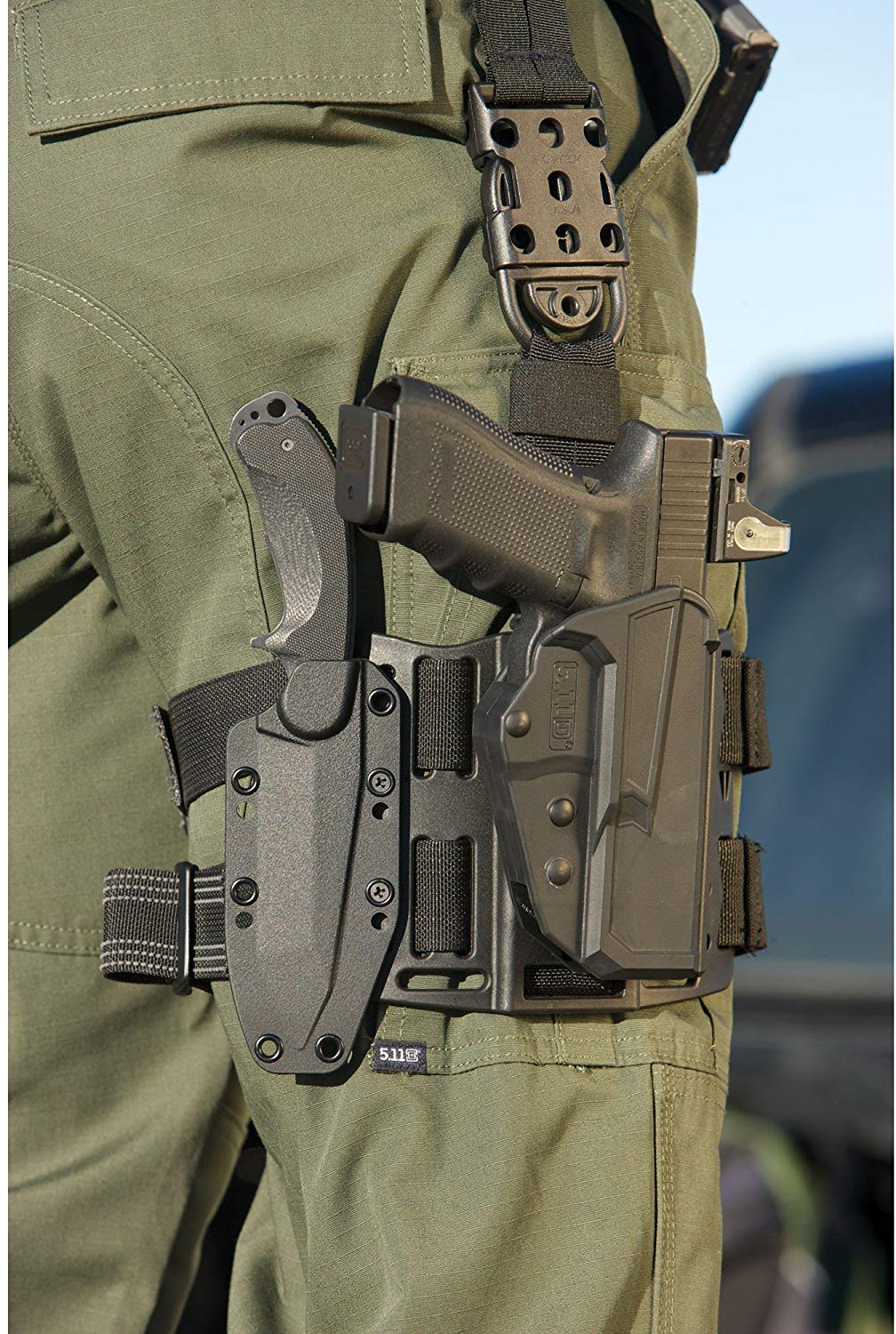 Amazon.com : 5.11 Thumbdrive M&P 9/40/357 3.5