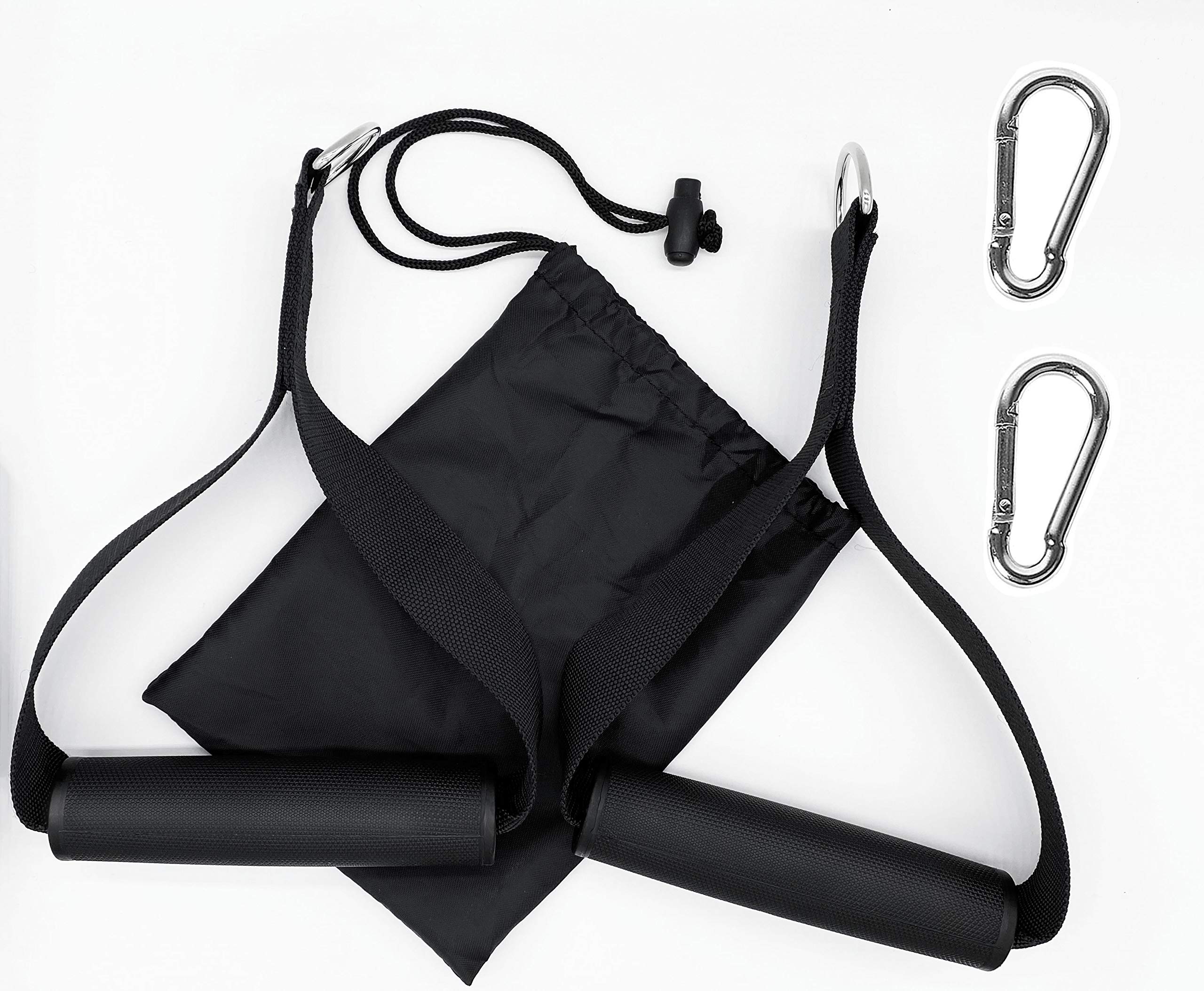 Fasce di resistenza per esercizi, fasce elastiche di resistenza per esercizi di fisioterapia, kit di avviamento yoga con fasce elastiche per allungare le gambe, elastici per pilates, allenamento in