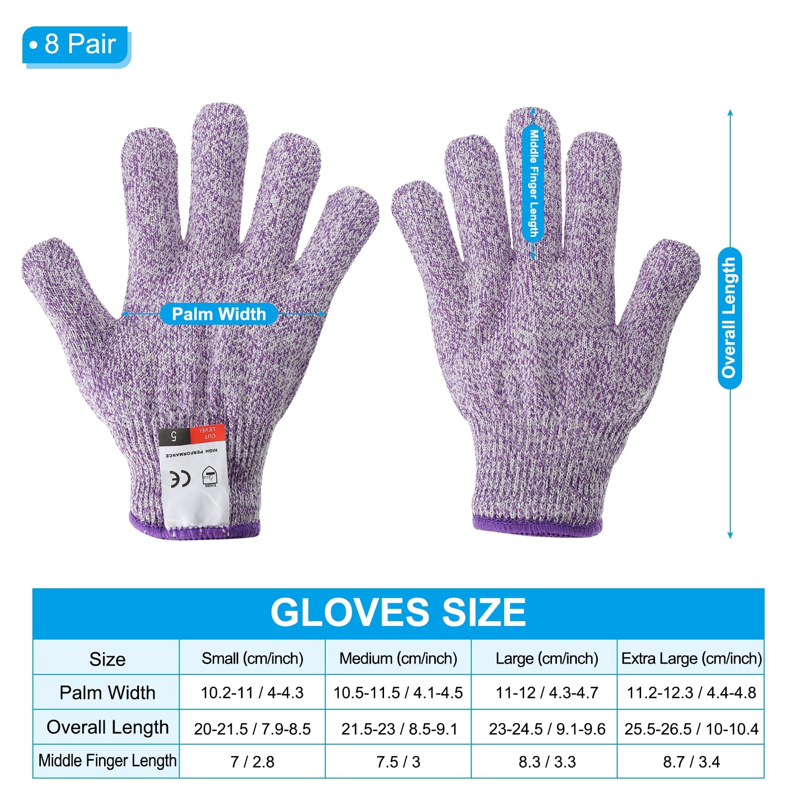 PATIKIL Cut Resistant Gloves - Image 2