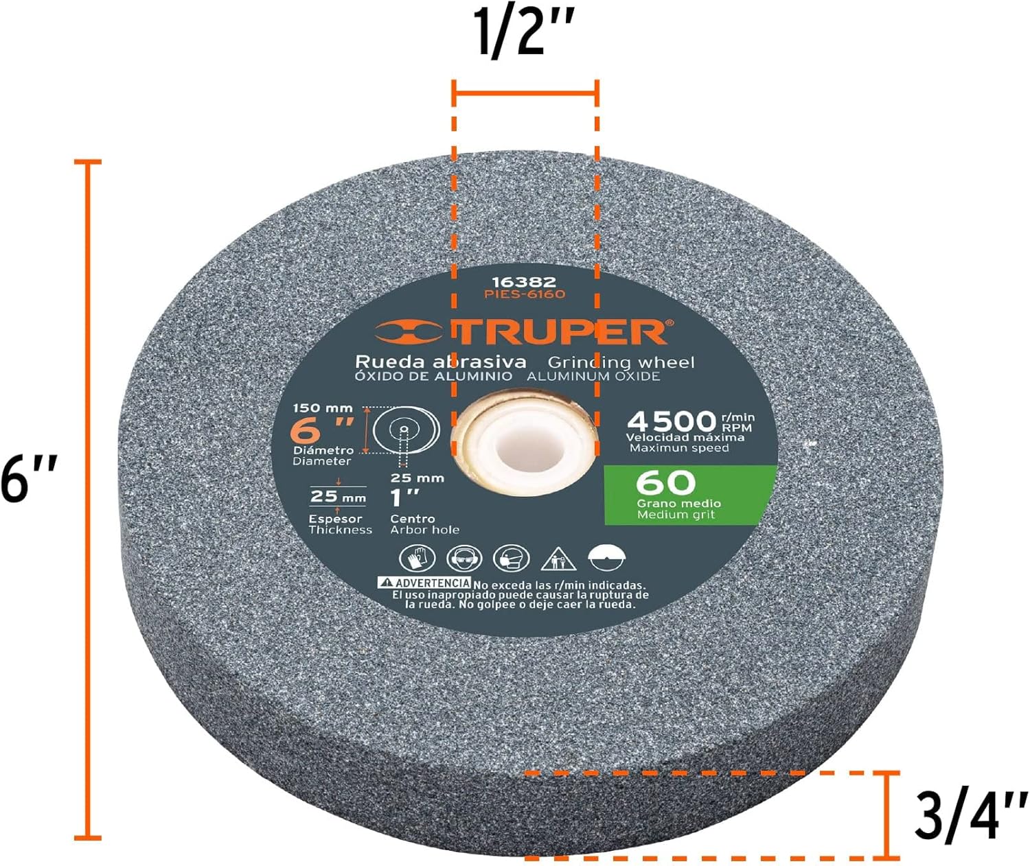 Bench grinder 6 '1/2 Hp