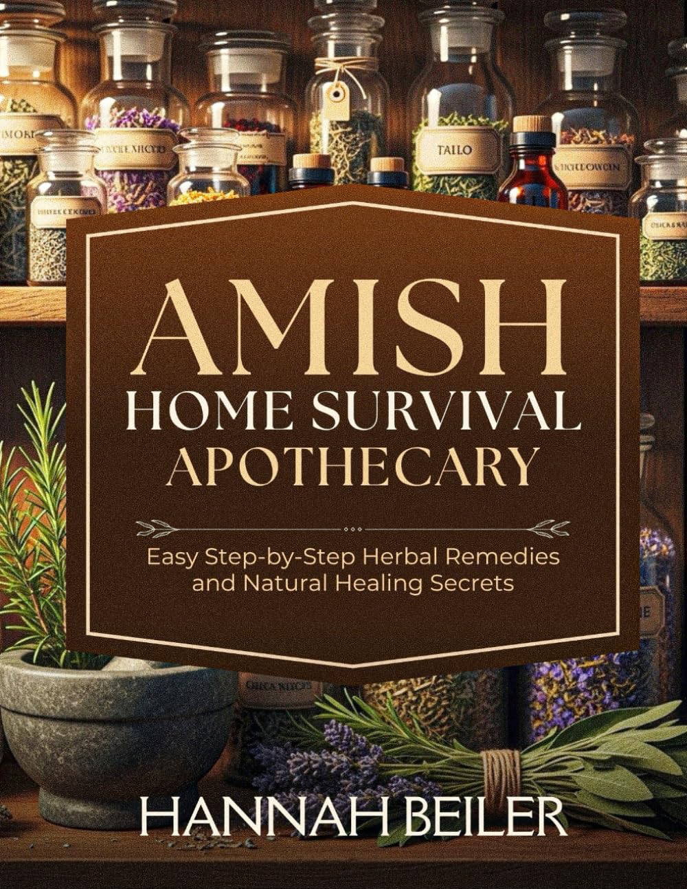 Amish Home Survival Apothecary: Easy Step by Step Herbal Remedies and Natural Healing Secrets      Paperback – November 6, 2025