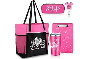 Nurses Gift for Women | Nurse Tote Bag Stethoscope Case Tumbler Badge...