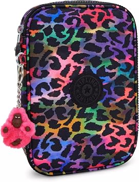 Kipling Women's 100 Pens Printed Case, Organize Accessories, Art Supplies, Makeup, Travel Organizer