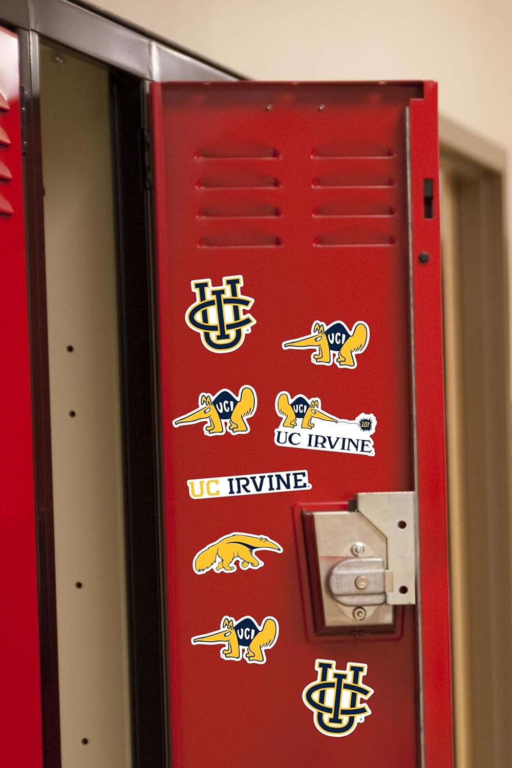 University of California Irvine Spirit Logo Vinyl Large Deluxe Stickers Variety Pack - Laptop, Water Bottle, Scrapbooking, Tablet, Skateboard, Indoor/Outdoor - Image 4