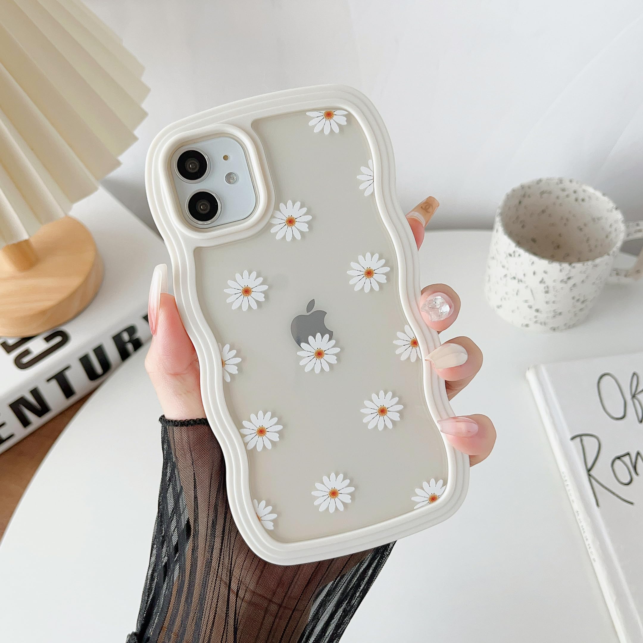 MINSCOSE Compatible Avec IPhone 11, Coque De Protection Transparente Avec Strass Scintillants
