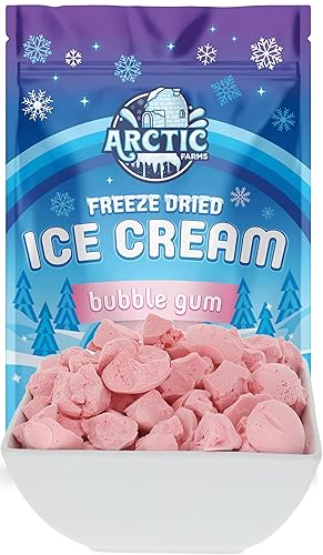 Miniatura 53 de Arctic Farms Brocas de helado liofilizadas empaquetadas y en caja, no se derrite (mezcla napolitana, 2.5 onzas)