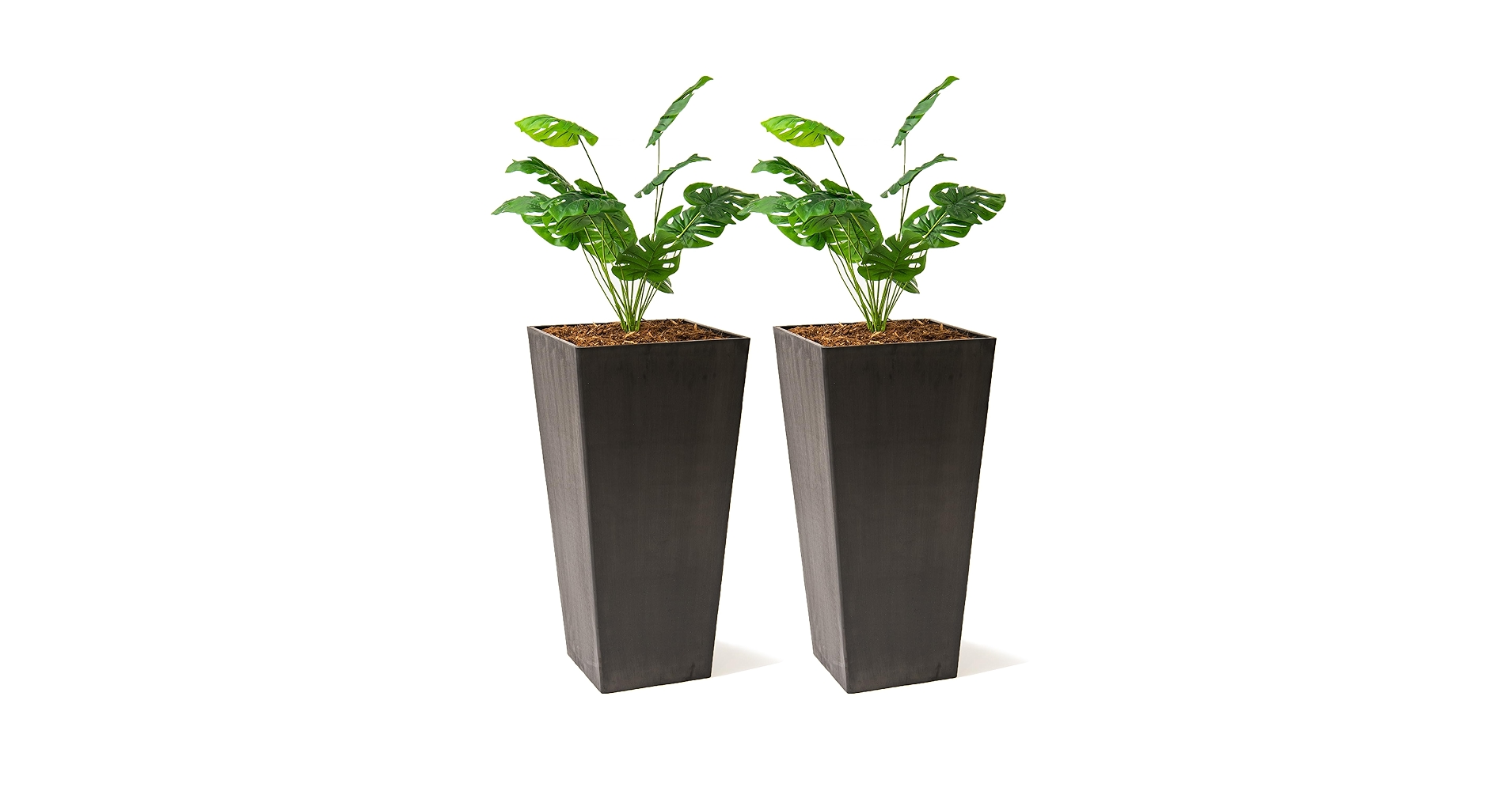 Amazon.com: XBrand Modern 28-Inch Square Planter, Modern