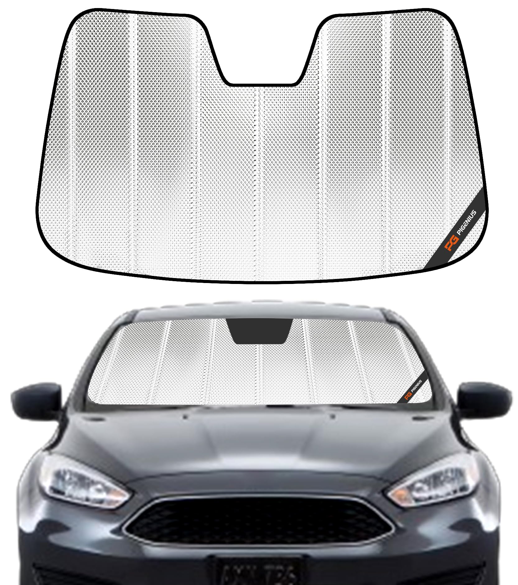Amazon.com: Pigenius Windshield Sun Shade for Ford Focus 2012-2018