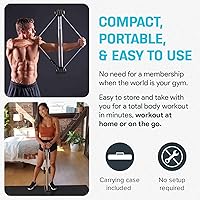 Vista 3 de Bullworker - Bow Classic - Ejercitador isométrico y equipo para ejercicios en el hogar, incluye estuche portátil