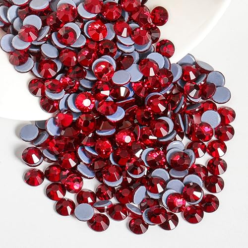 Miniatura 34 de Beadsland Hotfix - 2880 diamantes de imitación de cristal con parte trasera plana para manualidades, ropa, decoraciones de bricolaje, amatista, SS6