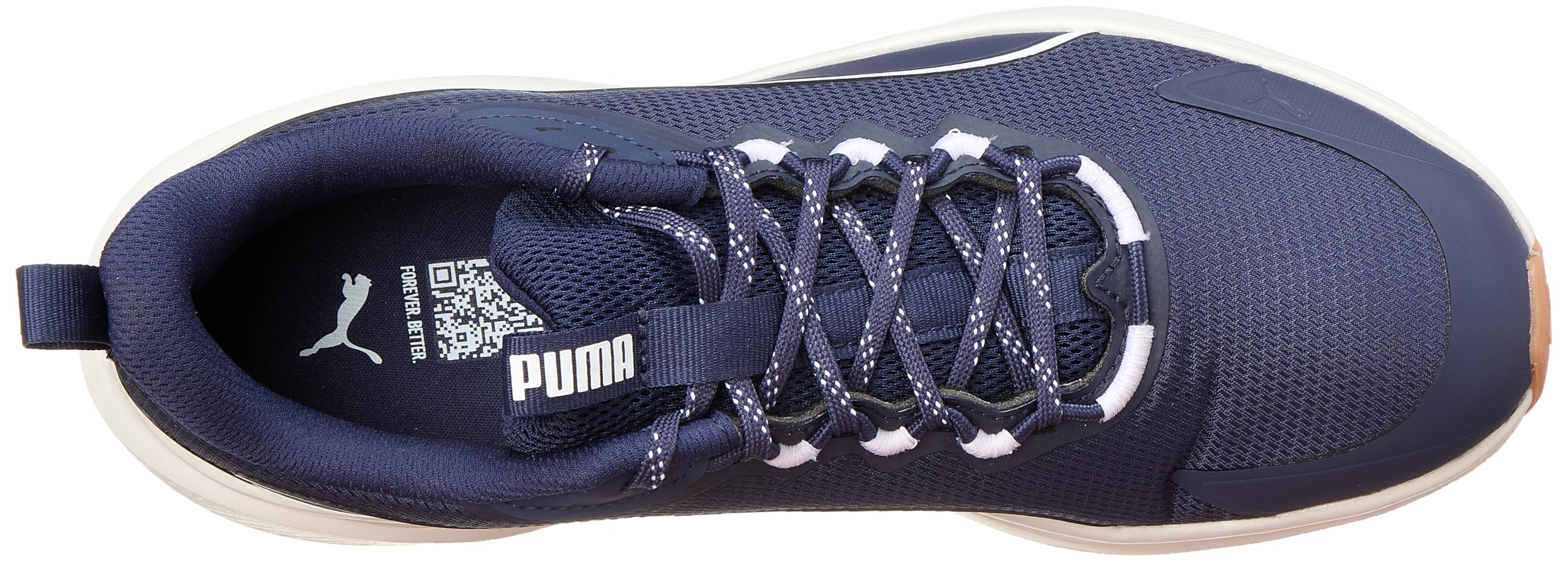 Puma Skyrocket Lite Trail Adult Unisex Straßen-Laufschuh, Navy-Feather Gray, 40.5 – Ansicht 4