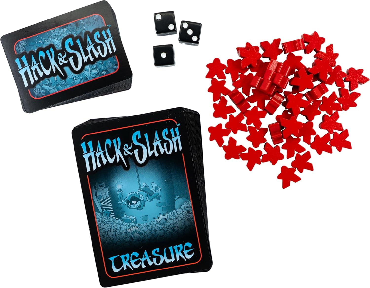 Steve Jackson Games Hack & Slash Deluxe - Strategy Board Game - for 1 to 6 Players and Ages 14+