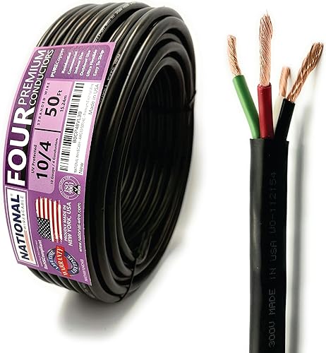 Miniatura 62 de Cable de alambre y cable nacional – Alambre de cobre premium de 12 AWG de 2 conductores, 50 pies, trenzado Fabricado en EE. UU., chaqueta flexible