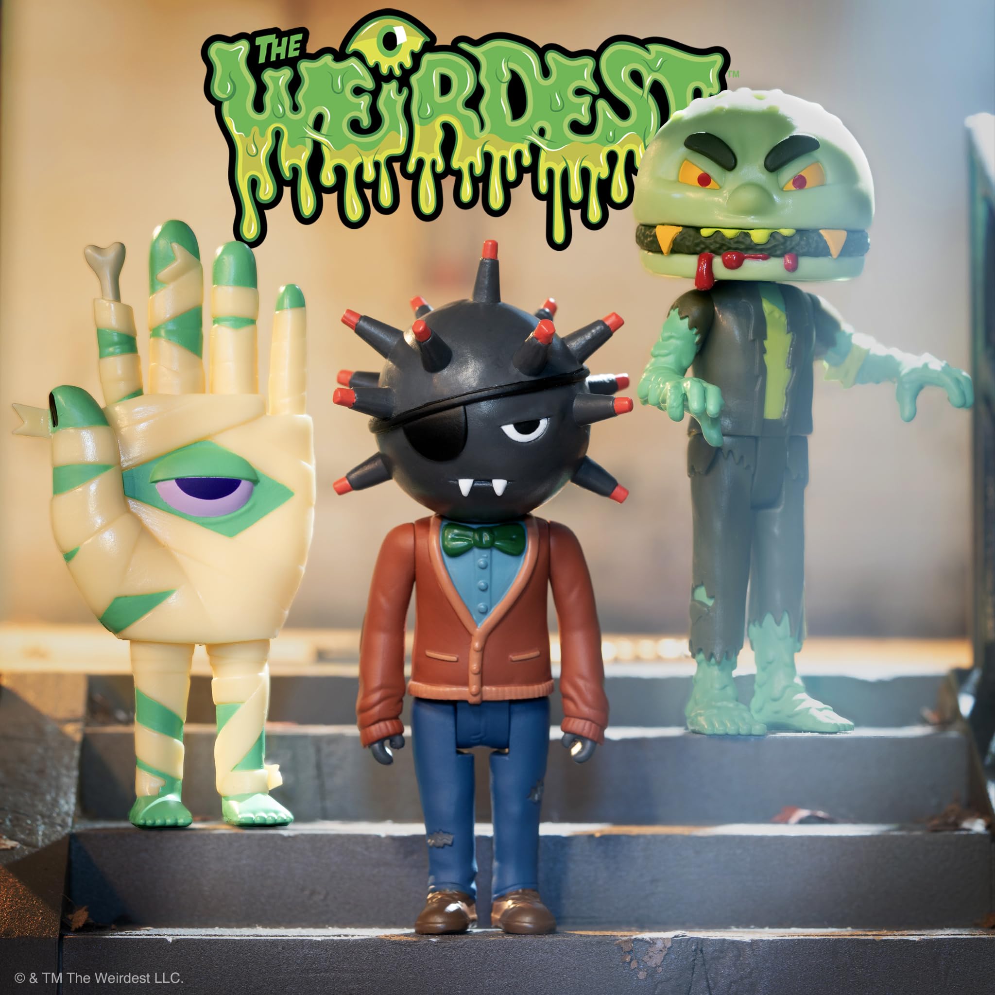 Amazon.com: Super7 The Weirdest Trauma Bomb (Putrid Pals) - 3.75