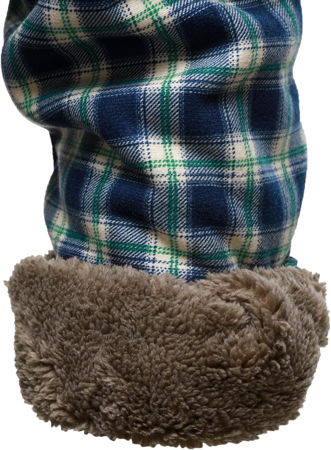 HOOD CREW Mens Winter Warm Fleece Jackets Sherpa Lined Plaid Flannel Shirt Jacket with Side Pockets - Image 5