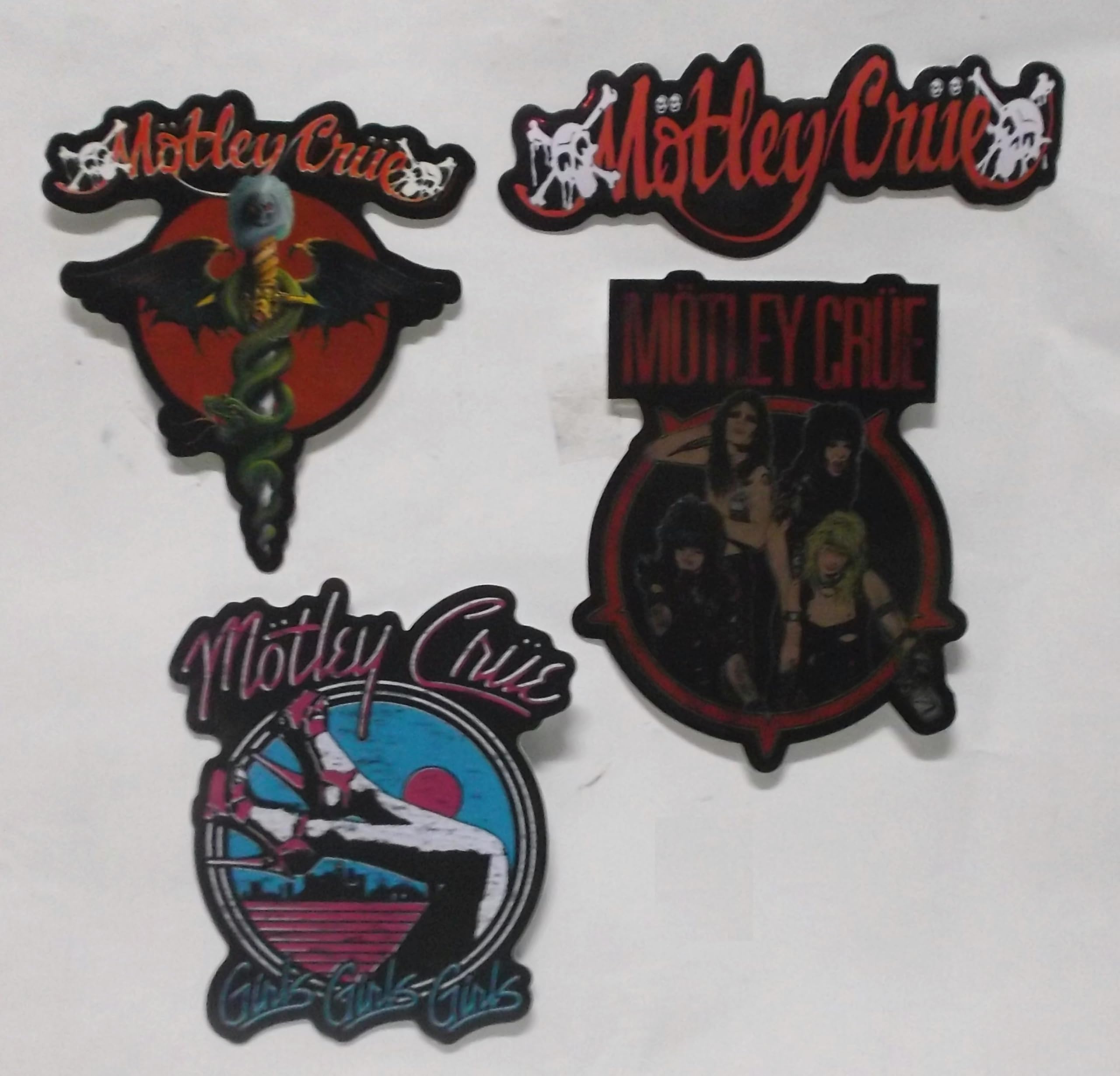 Amazon.co.jp: モトリー クルー ステッカー 4pcs MOTLEY CRUE 正規品