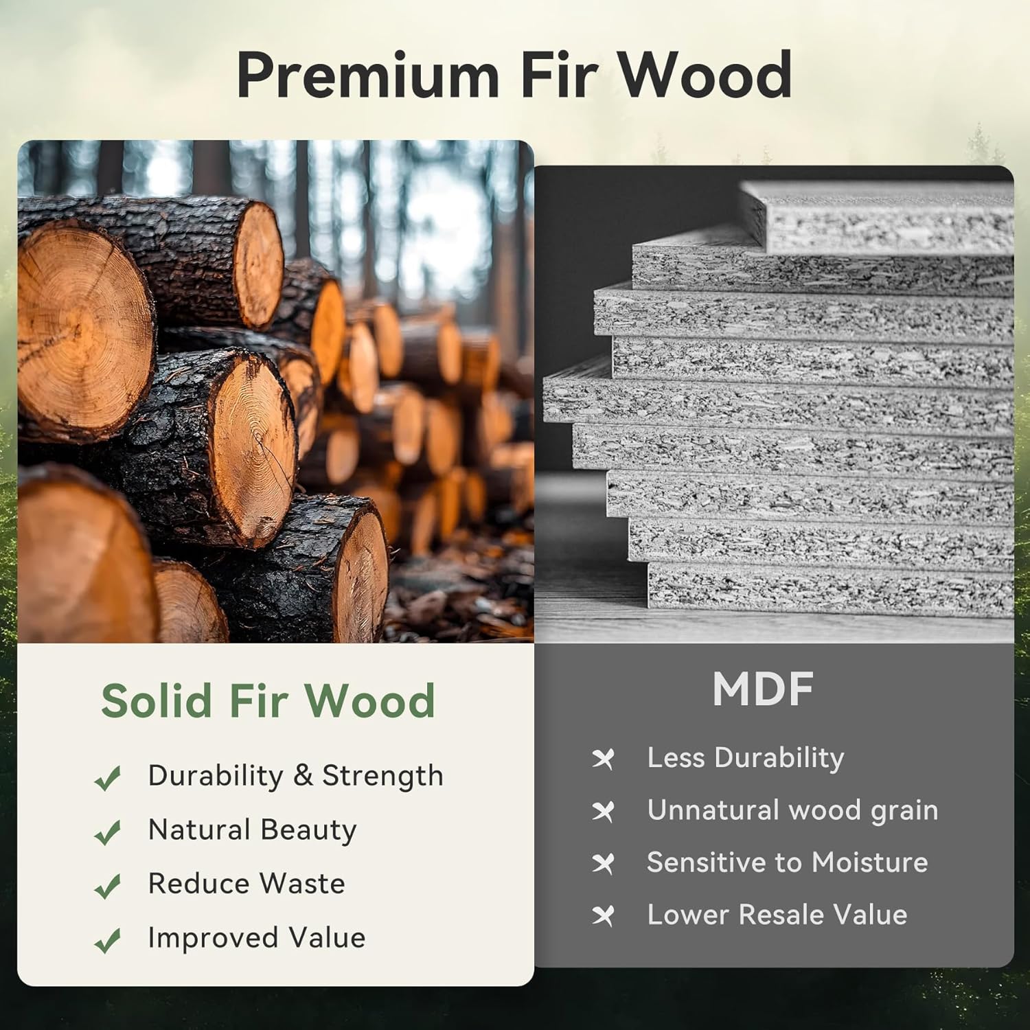 Solid Wood Bench 63" Two Tier Entryway Shoe Rack Bench, End of Bed Bench with Storage, Rustic Wood Bench for Bedroom, Hallway, Living Room, Kitchen, Dining, Rustic Brown