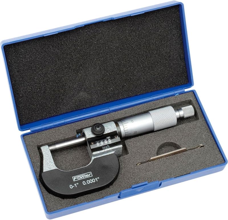 FOWLER 0-1" Digit Counter Outside Micrometer 52-224-001-1