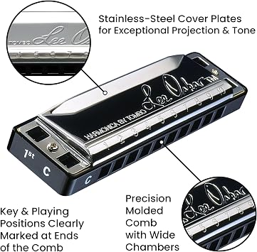 Lee Oskar Harmonica, Major Key of A