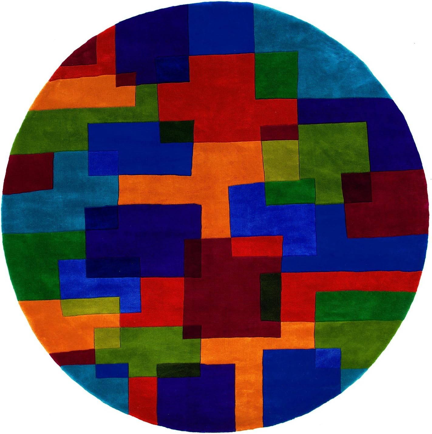 Momeni Rugs New Wave Collection, 100% Wool Hand Carved & Tufted Contemporary Area Rug, 2'6" x 8' Runner, Multicolor