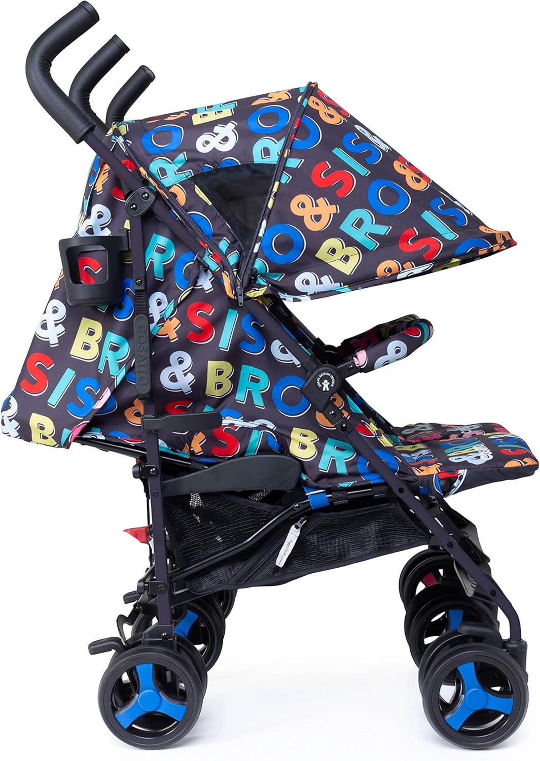 cosatto side by side double stroller