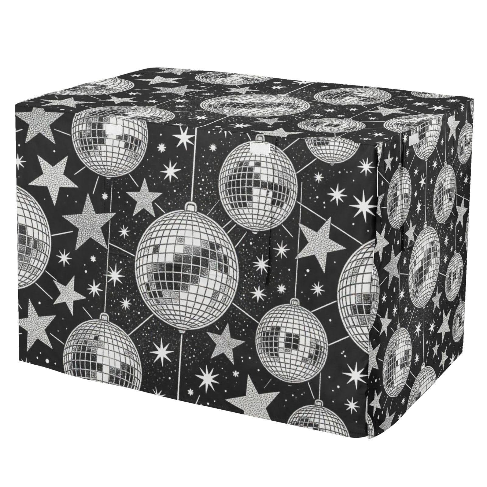 Housse de cage pour chien Daily S-XL avec rouleau effet vitrail