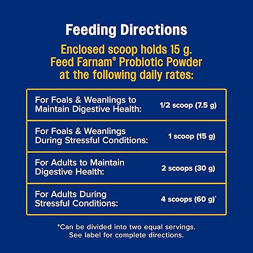 Vista 8 de Farnam Polvo probiótico para caballos, suplemento diario para la salud digestiva e inmunológica ayuda a mantener un equilibrio microbiano saludable