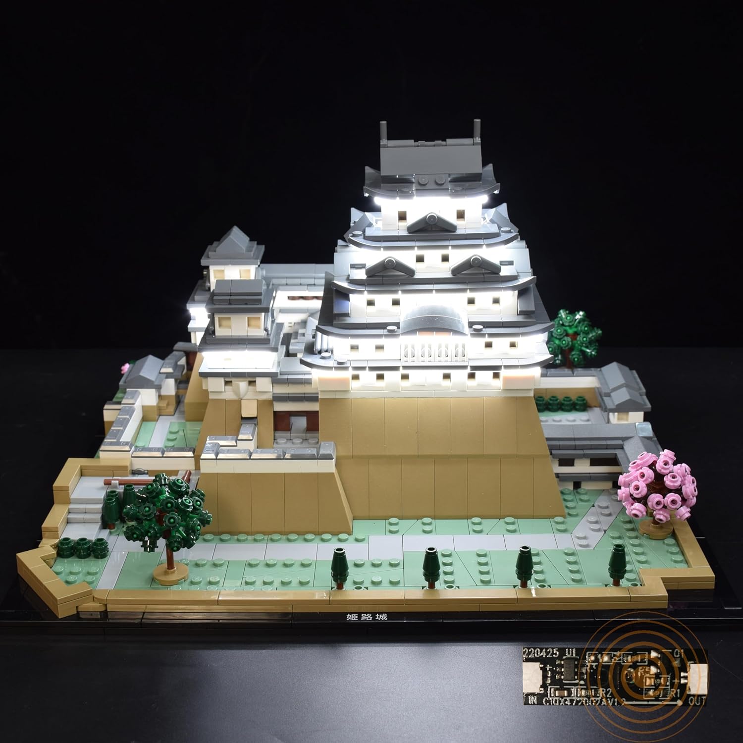 LightGo LED Lighting Kit Designed for Lego 21060 Himeji Castle Building Set - Not Include Model (Remote Version)