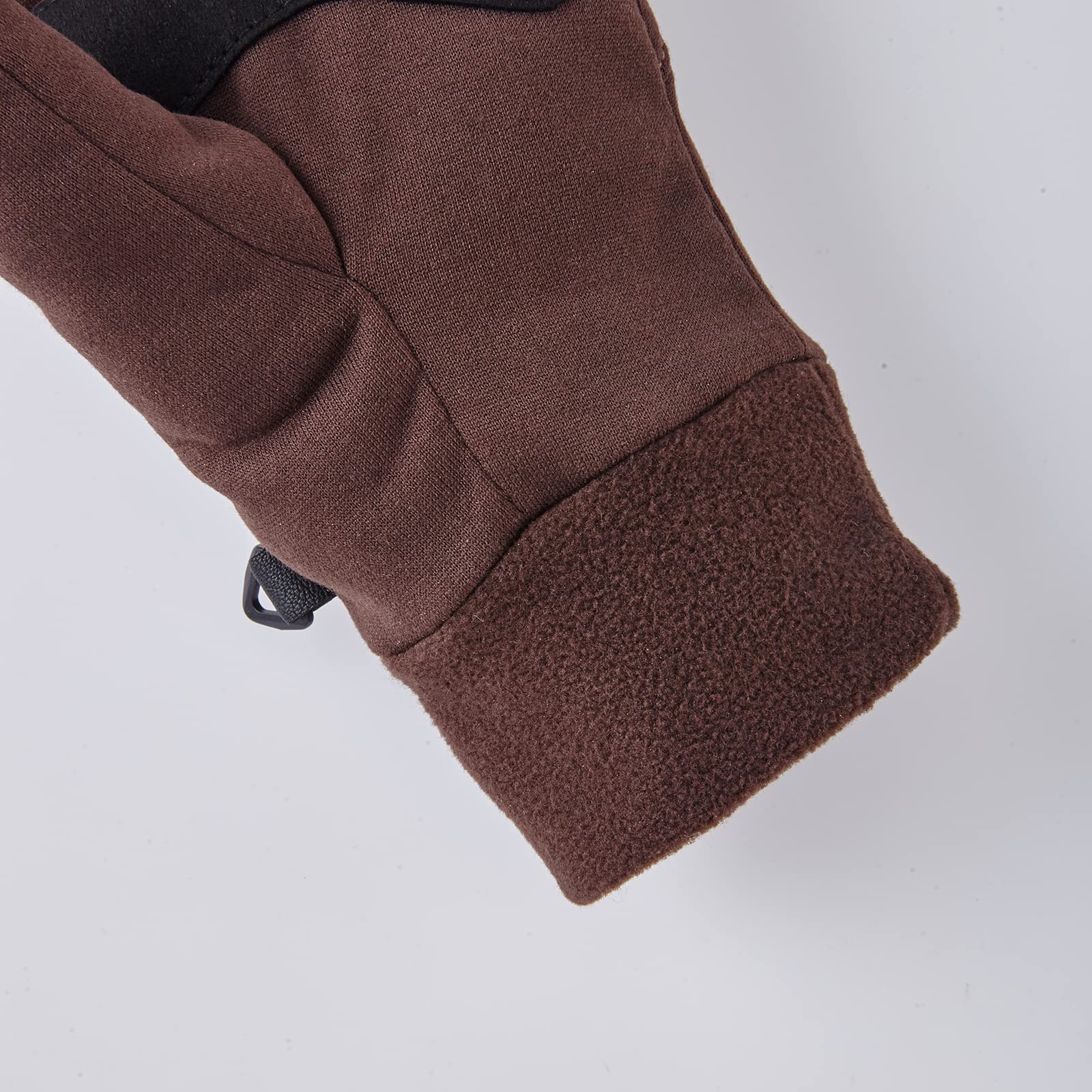 OOZi Guantes de invierno para hombre y mujer, guantes térmicos para pantalla táctil, resistentes al viento, forro de peso medio para correr, ciclismo, conducción, senderismo