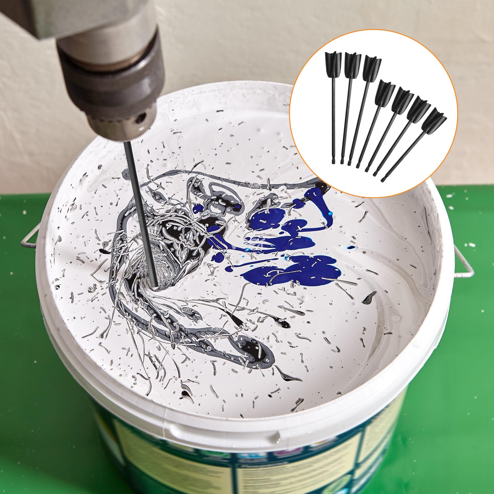 Vvikizy Palettes De Mélangeur époxy Mélangeur De Résine, Mélangeur De