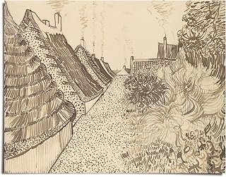 Artwork Culture Parc de l'hôpital Saint-Paul - 12x16 - Vincent Van Gogh - Wall Art Print - UNFRAMED