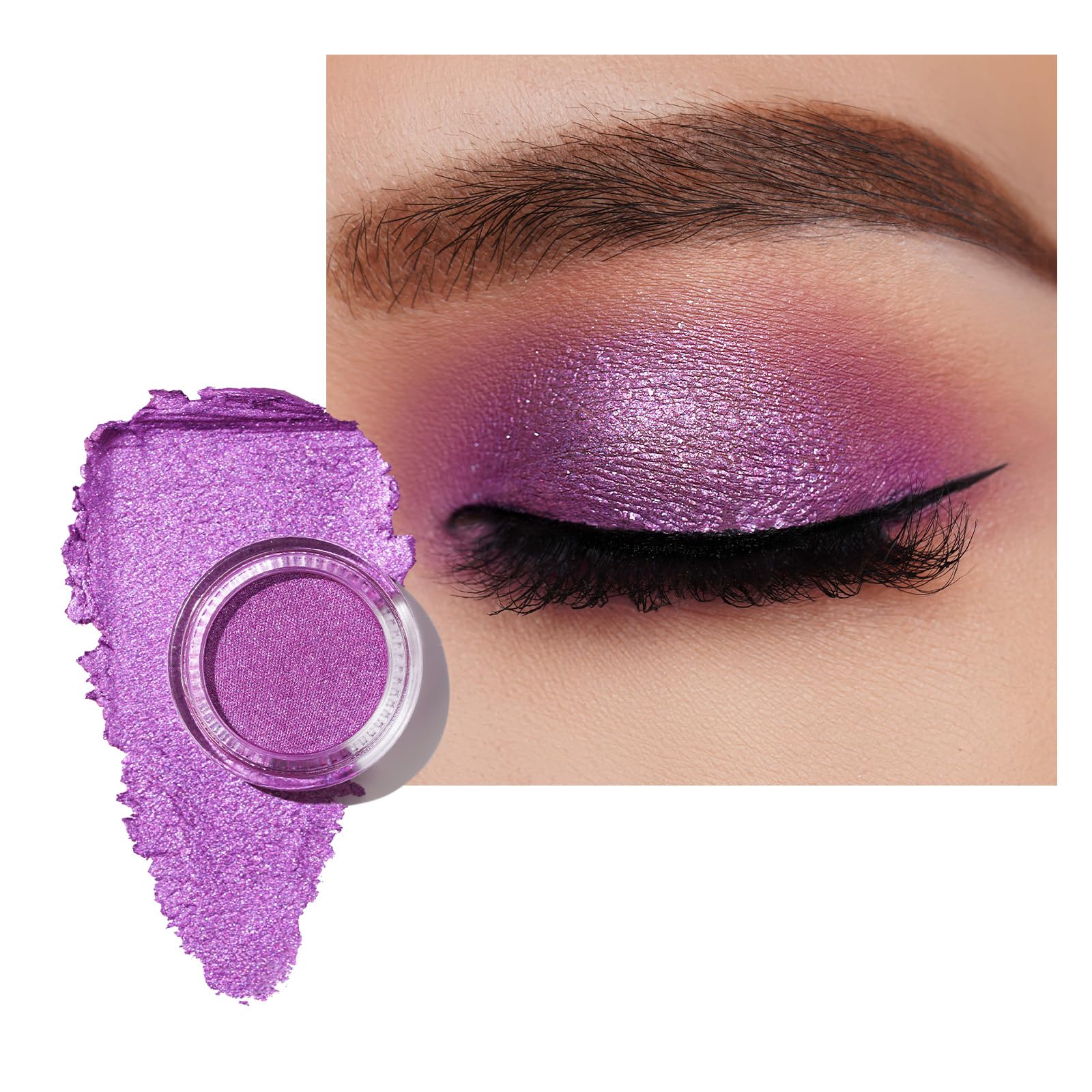 OulacCream Eyeshadow also for Highlighter Large Capacity Highly Pigmented Eye Shadow Waterproof &Long Lasting with Moisturizing Formula 13