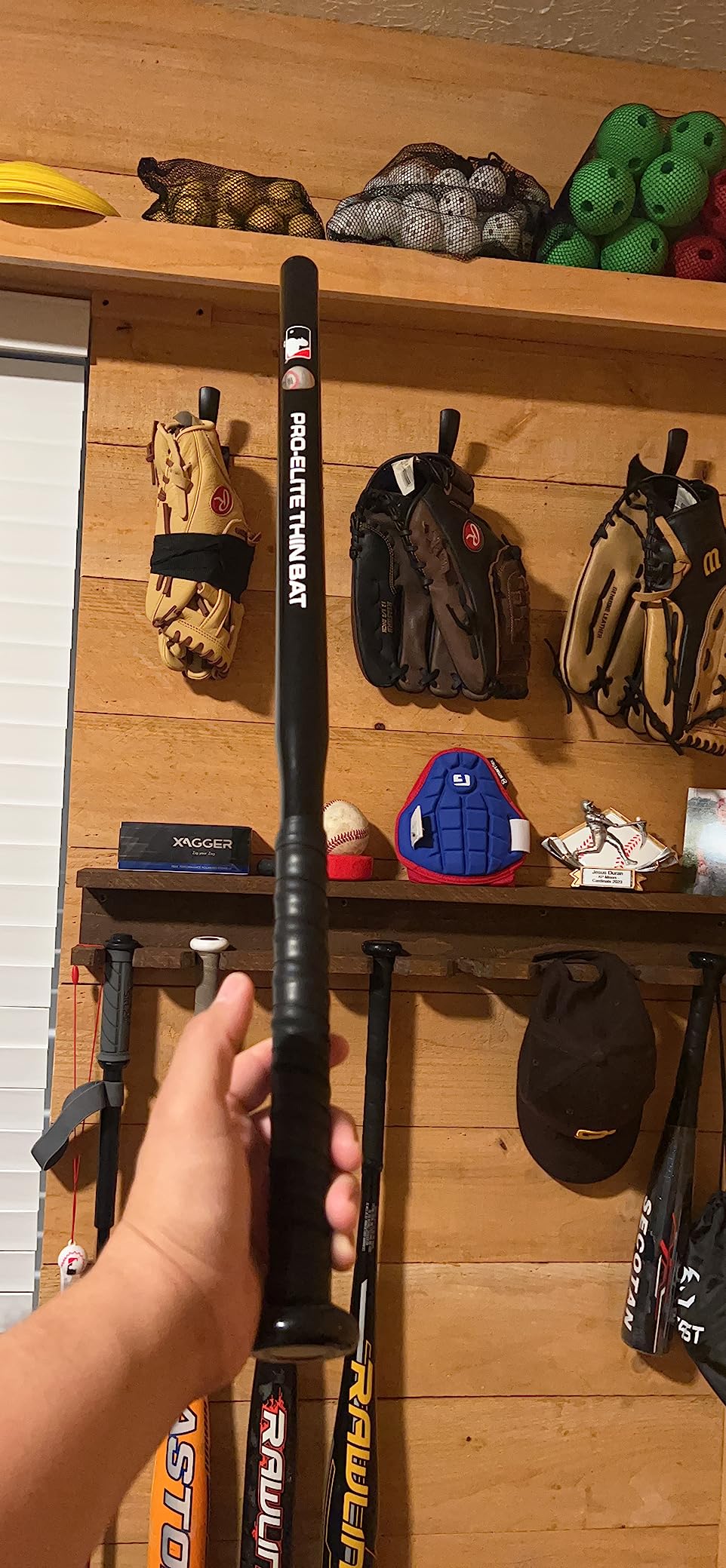 Franklin Sports Pro Elite Thin Bat Swing Trainer