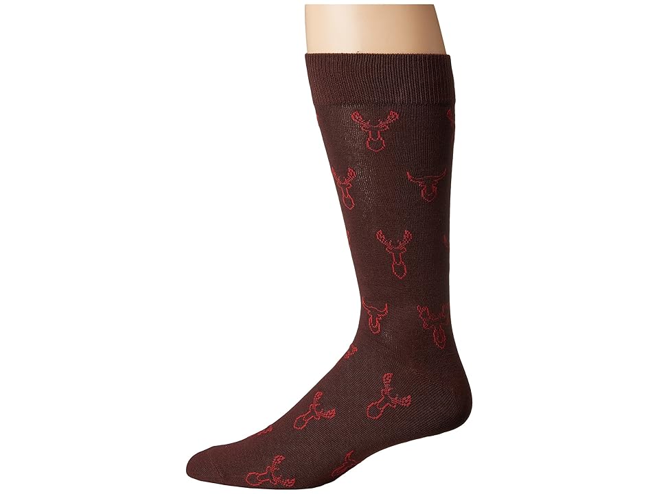 

Richer Poorer Buck (Brown) Men's Crew Cut Socks Shoes