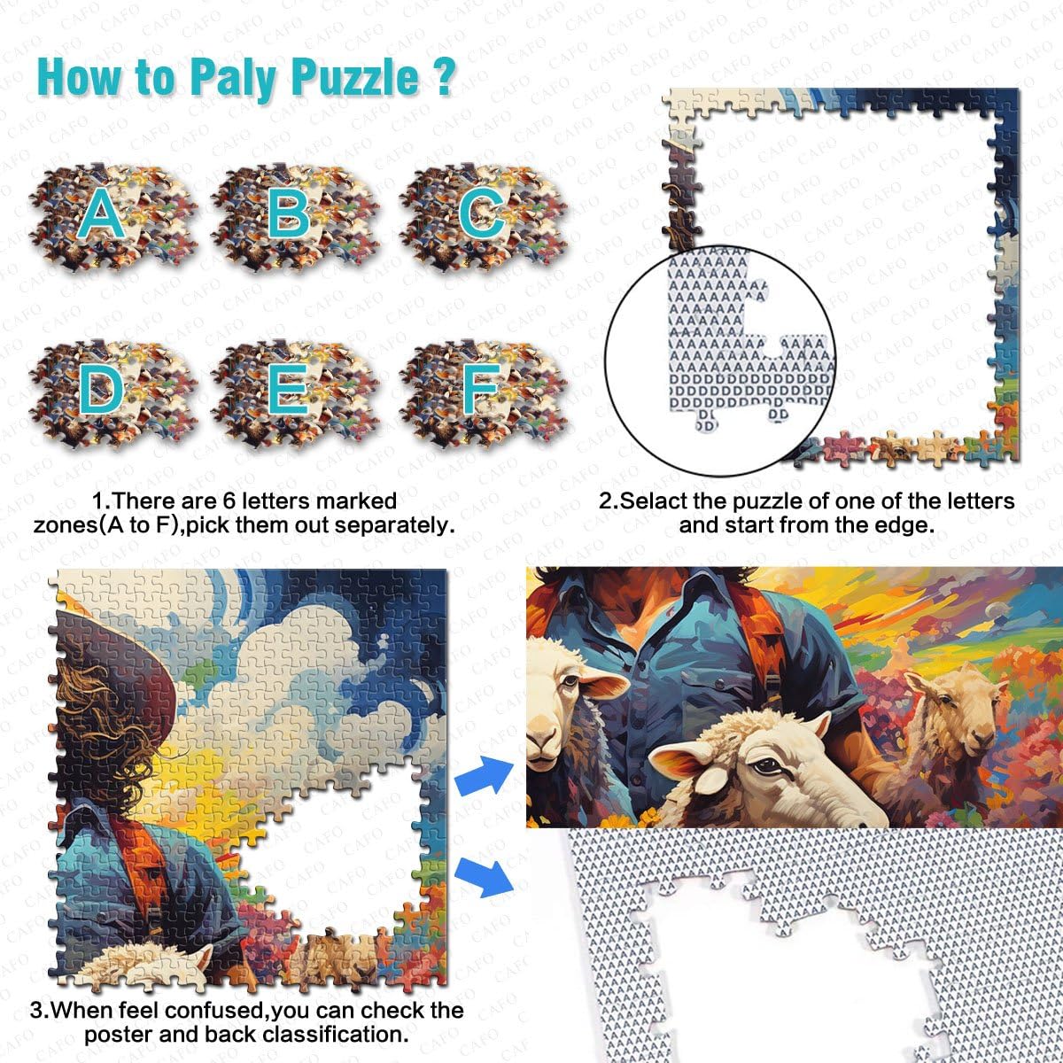 Puzzle Regalo Vecchio Uomo 2000 Pezzi Puzzle per Adulti 27.56 pollici x39.37 pollici Puzzle a Carte Grigie per Adulti e Bambini da 14 Anni e Più Regali di Gioco stimolanti