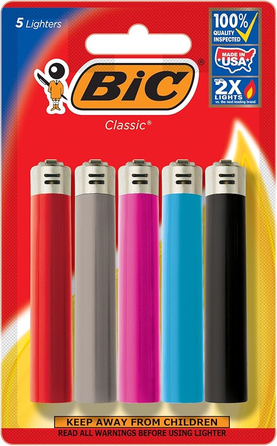 Bic Classic Lighters, Cigar Cigarette Maxi Lighter, Full