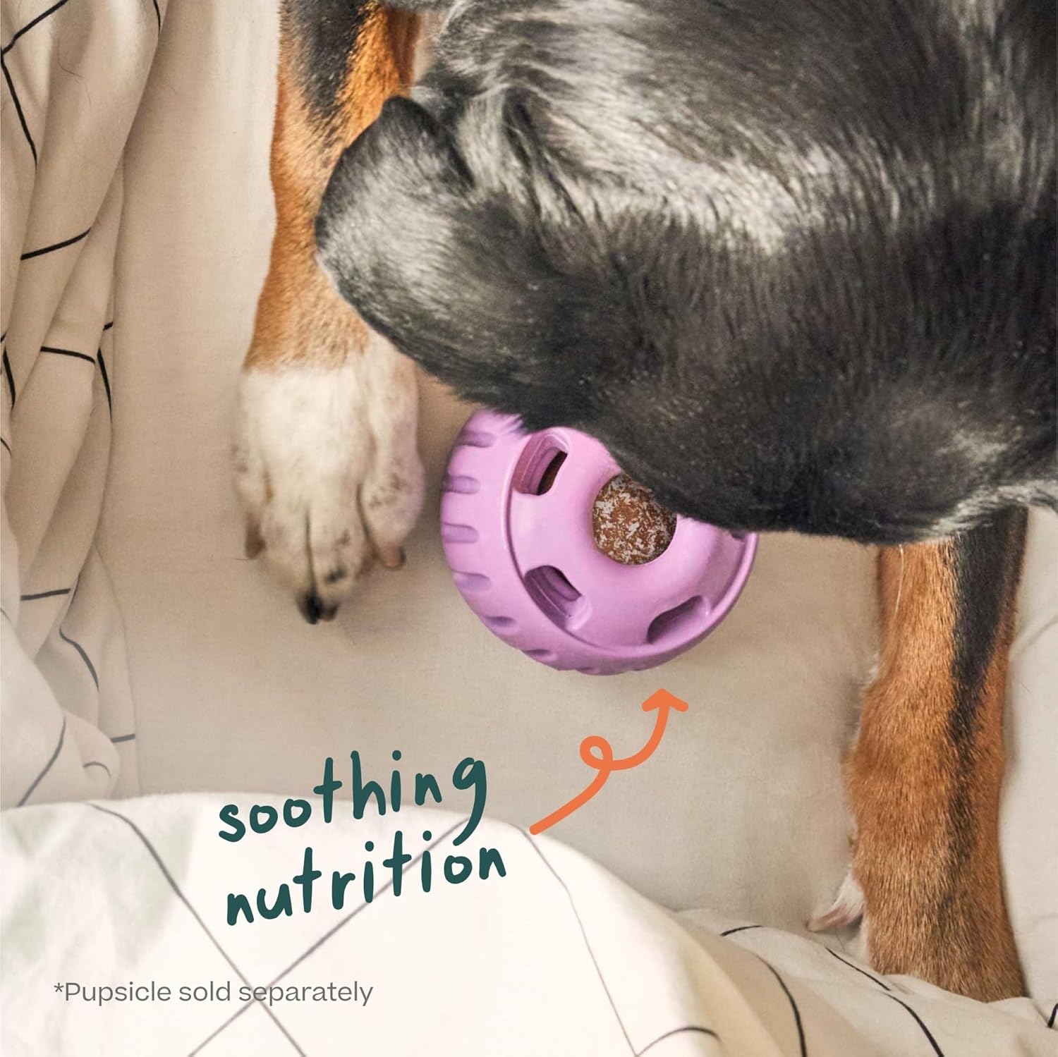 WOOF Pupsicle Refill Pops for Calming - Long-Lasting Refills for The Pupsicle Toy to Promote Calm - Calming Dog Treats - Magnesium for Dogs- XL Pops - 5 Count - 2 Pack