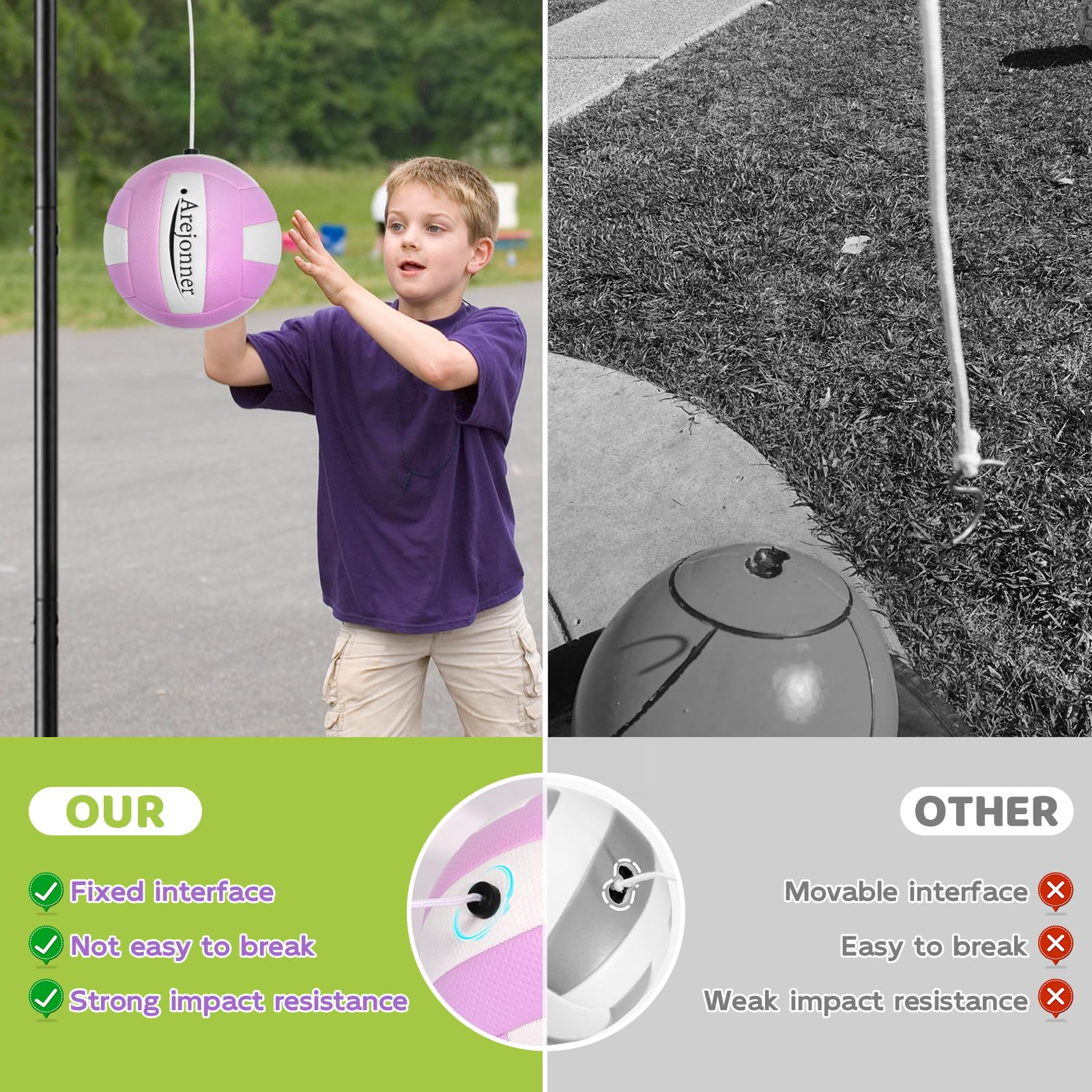Tetherball, 2 Stück