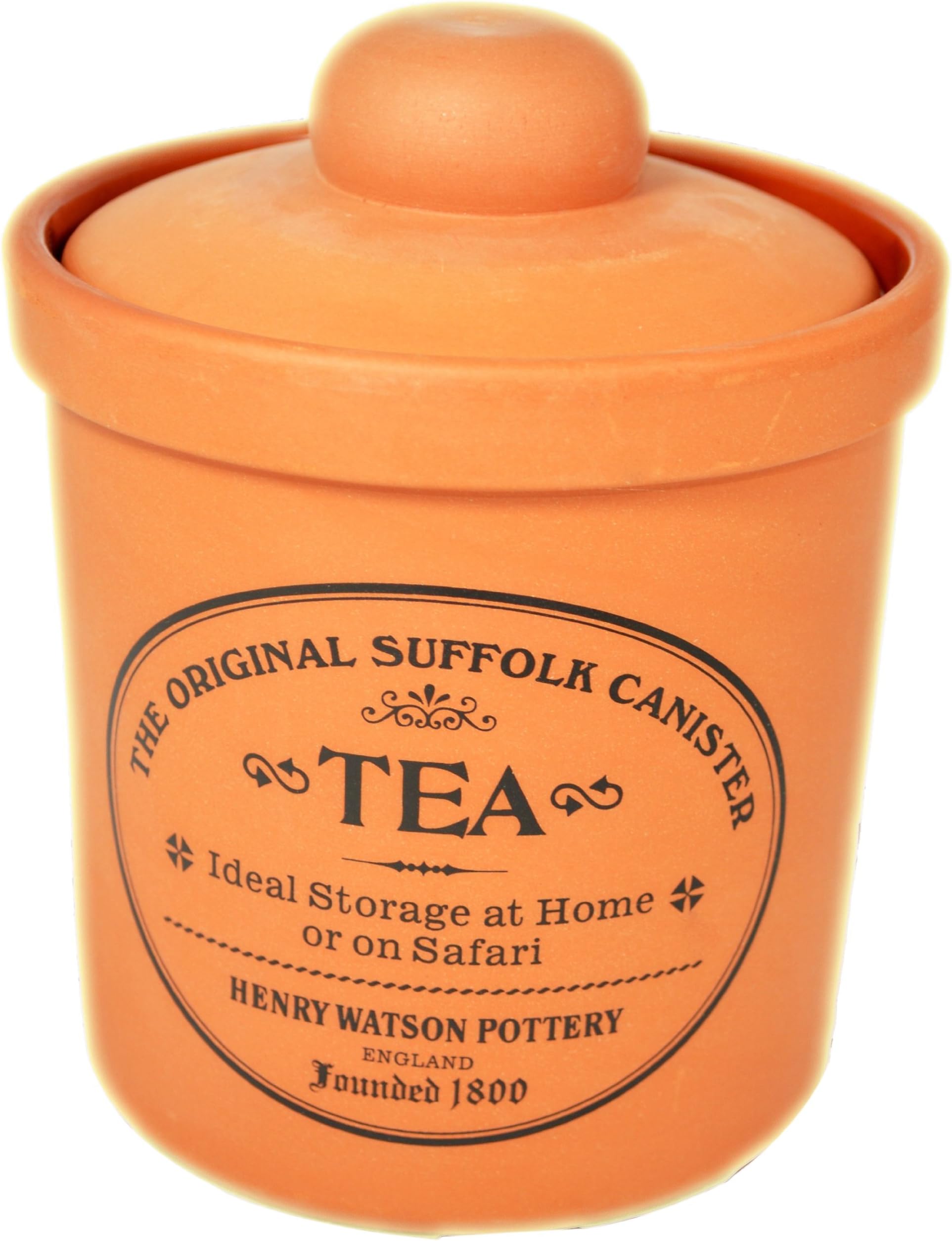 Henry Watson Airtight Tea Canister, Made in England, The Original Suffolk Collection