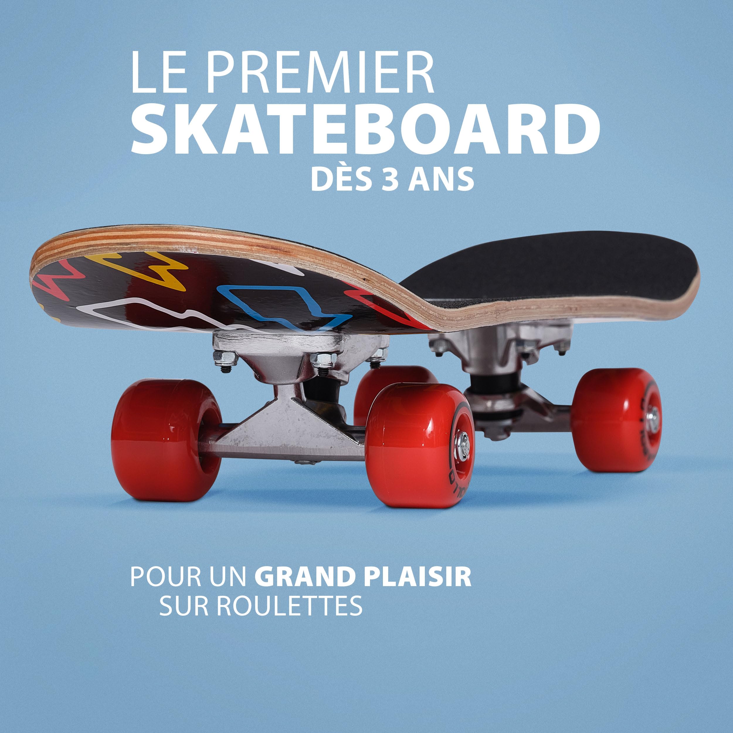 Apollo Skateboard pour Enfants, Petit Skate pour Enfants, Planche à roulettes
