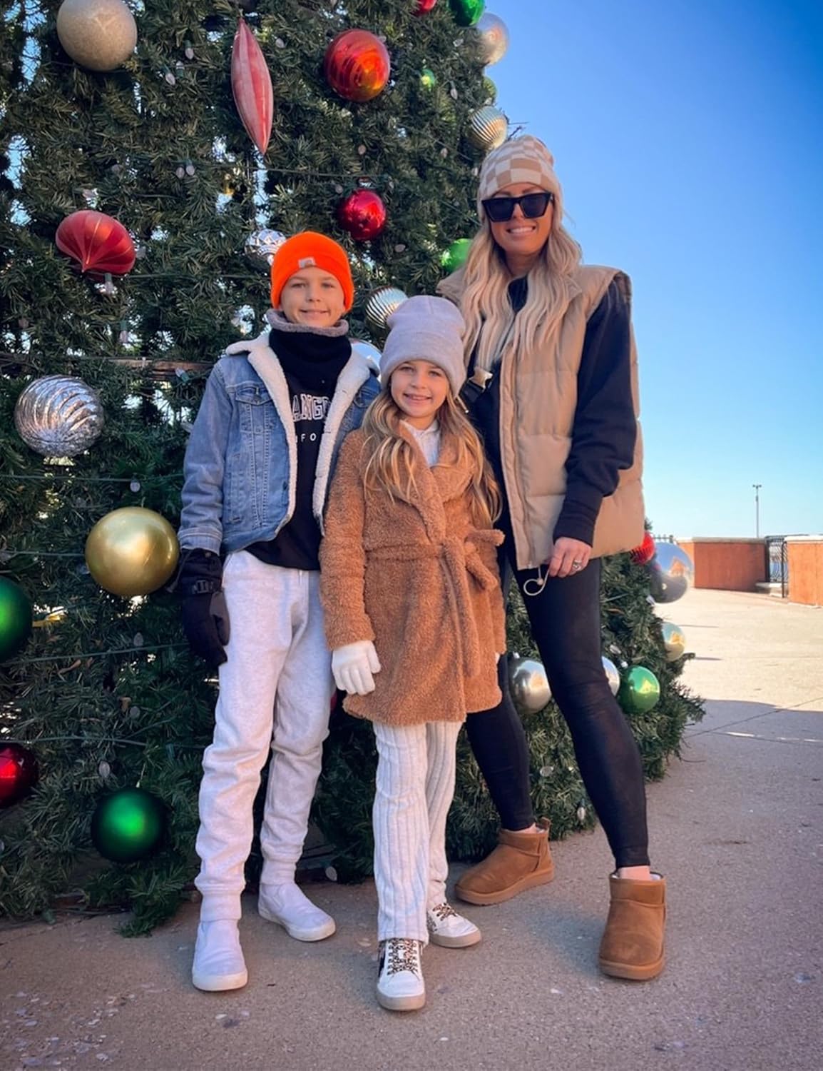 Huaqiao Women's Quilted Puffer Vest Stand Collar Sleeveless Coat Zipper Winter Gilet Jacket - Image 8