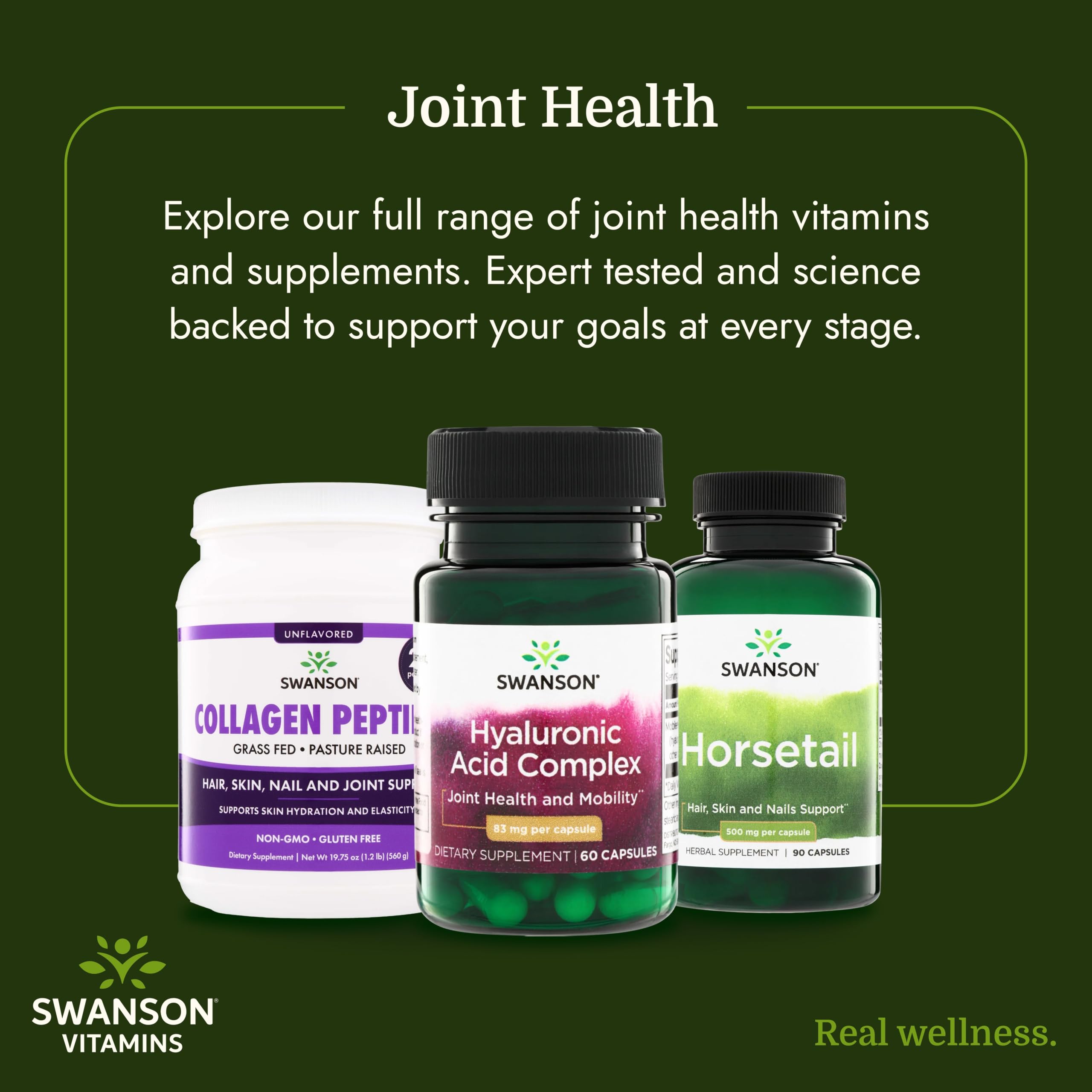 Swanson Hyaluronic Acid Complex, 83 Milligrams, 60 Capsules — Amazon image 6