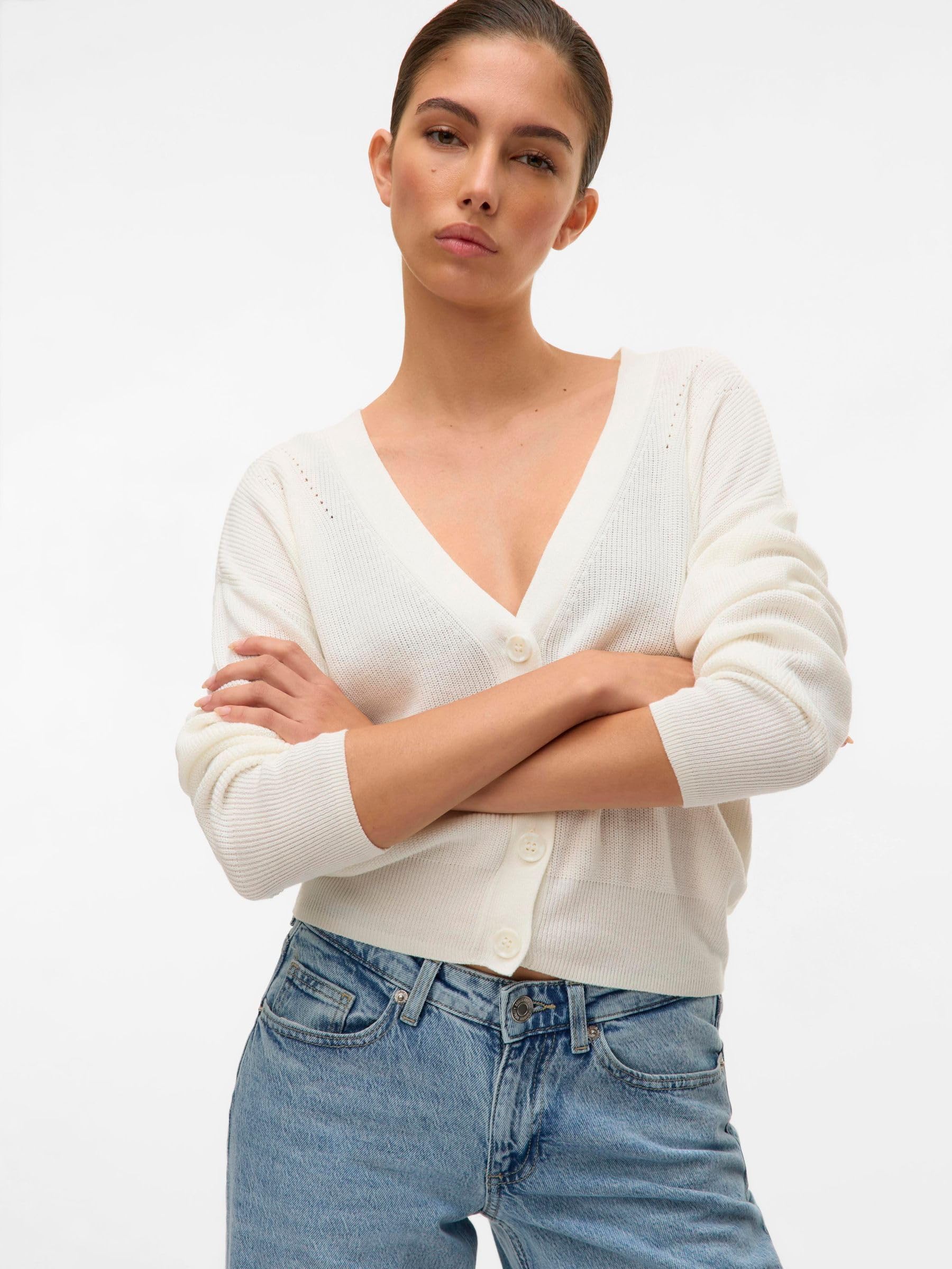 VERO MODA Knitted Cardigan VMNEWLEXSUN Knit Cardigan